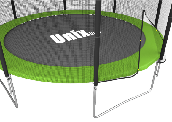 Батут UNIX line Simple 12 ft Green (outside)