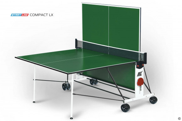 Теннисный стол Start Line Compact LX зелёный