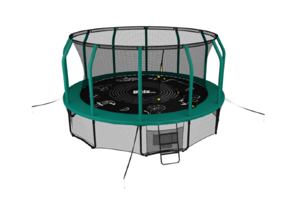 Батут UNIX line SUPREME GAME 16 ft (green) Батут UNIX line SUPREME GAME 16 ft (green)