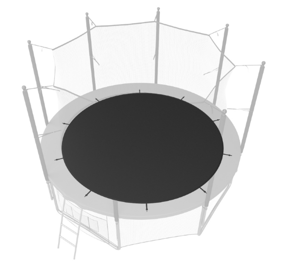 Чехол для батута Unix line 8 ft