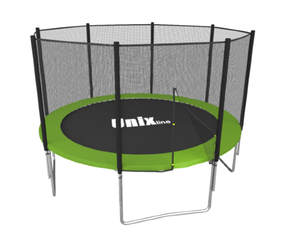 Батут UNIX line Simple 8 ft Green (outside)