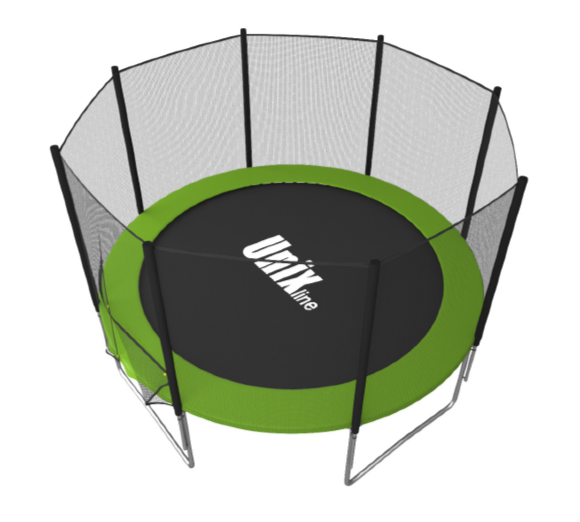 Батут UNIX line Simple 8 ft Green (outside)